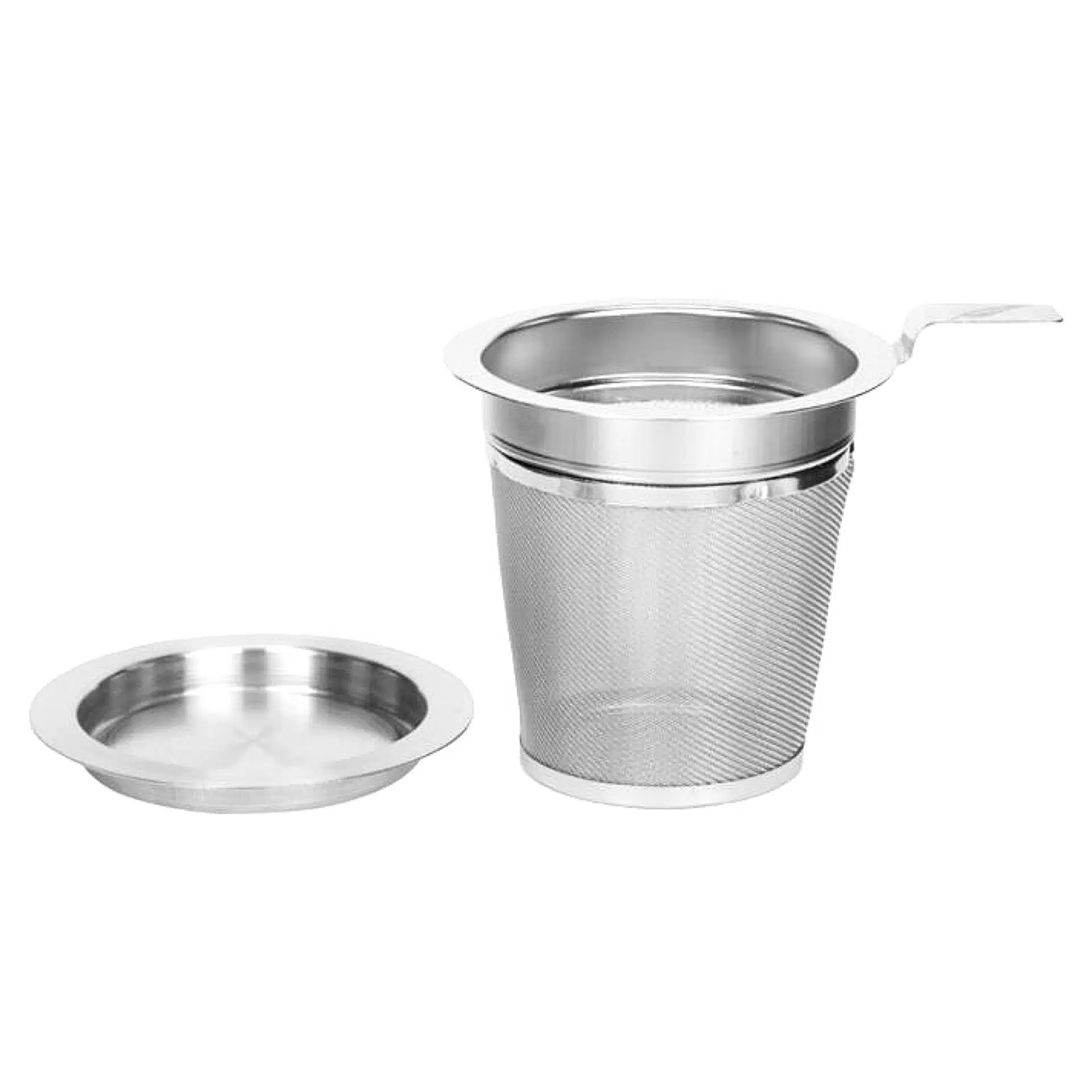 RVS theezeefje met enkele handgreep - Afbeelding 2