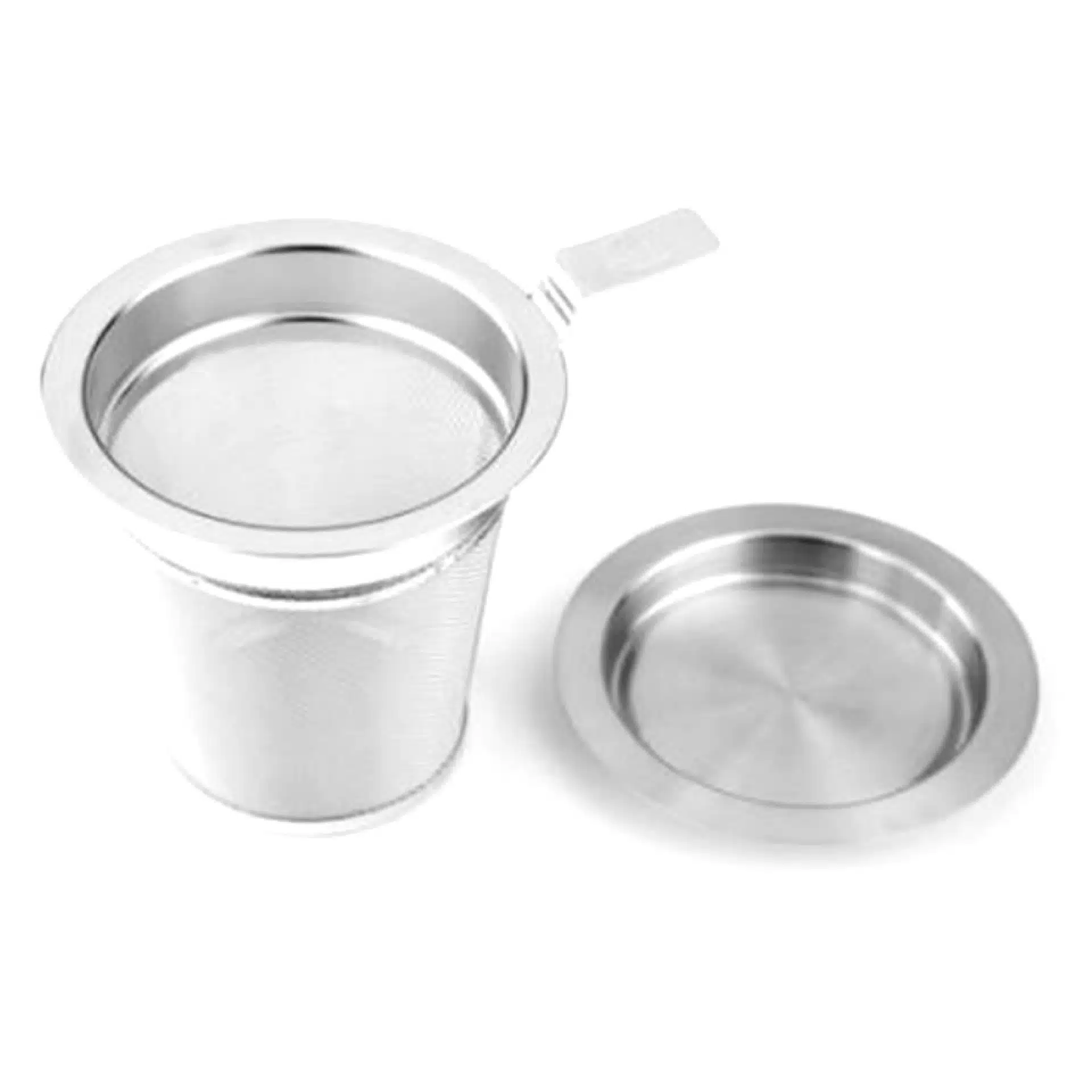 RVS theezeefje met enkele handgreep - Afbeelding 3